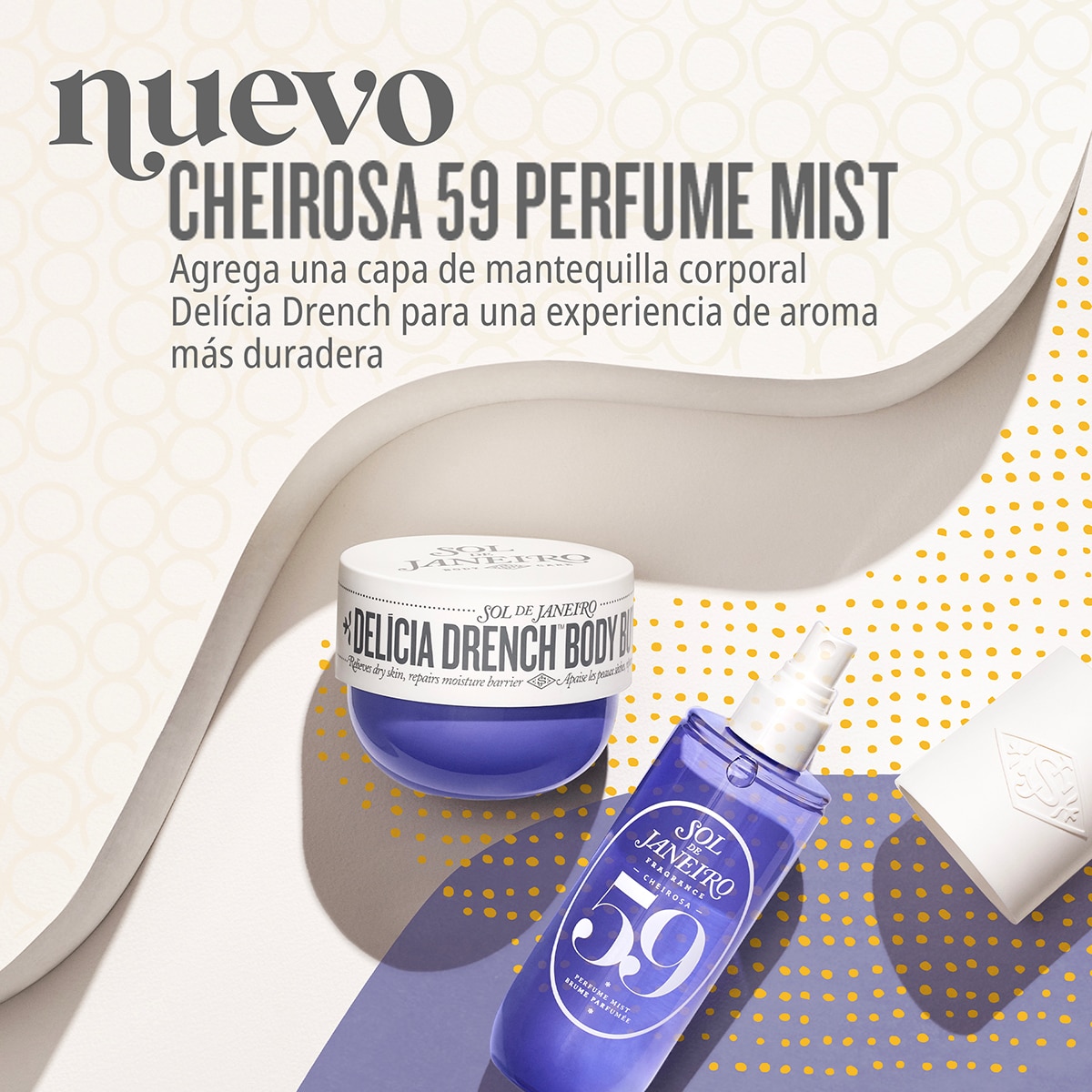 CHEIROSA 59 PERFUME MIST (FRAGANCIA CORPORAL)